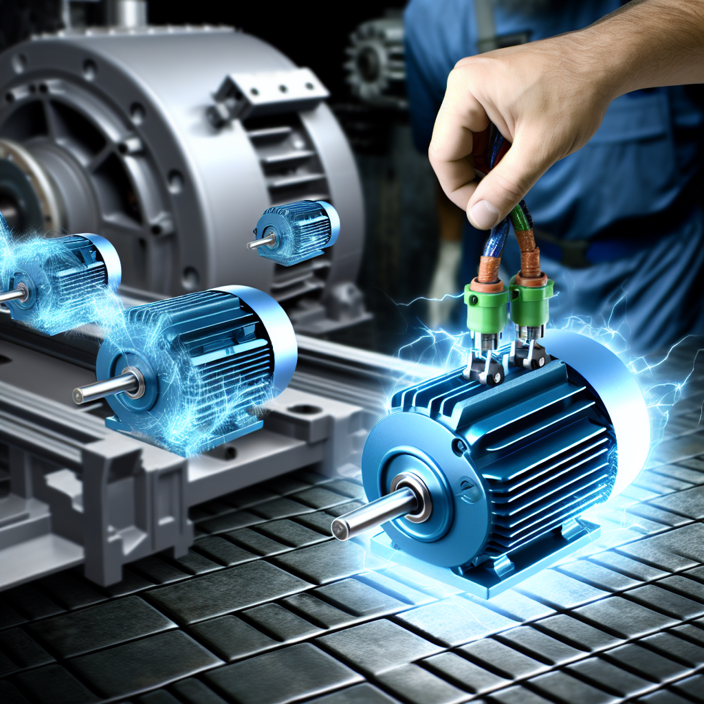 Electric motors drive modern machinery