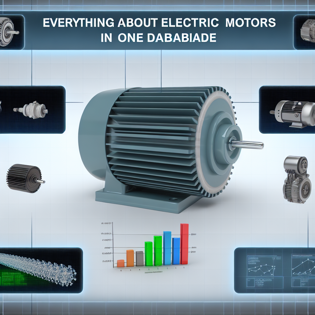 Všetko o elektromotoroch v jednej databáze