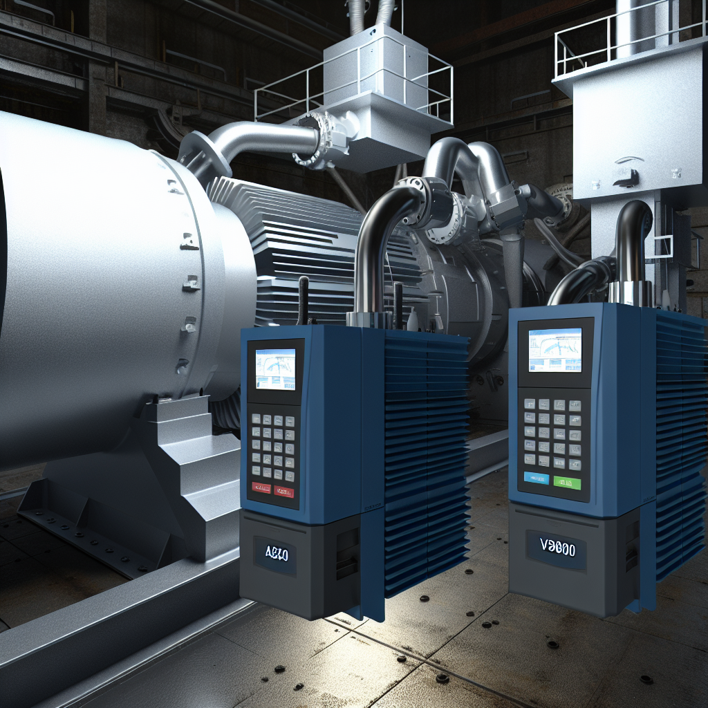 Frekvenčné meniče A550 a V800 zdokonaľujú priemyselné motory