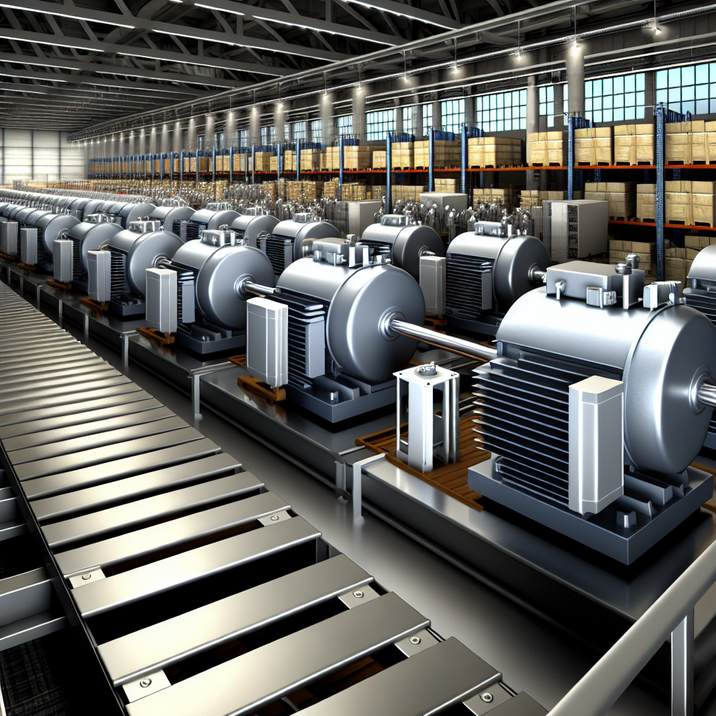 Moteurs électriques au cœur de l'industrie moderne