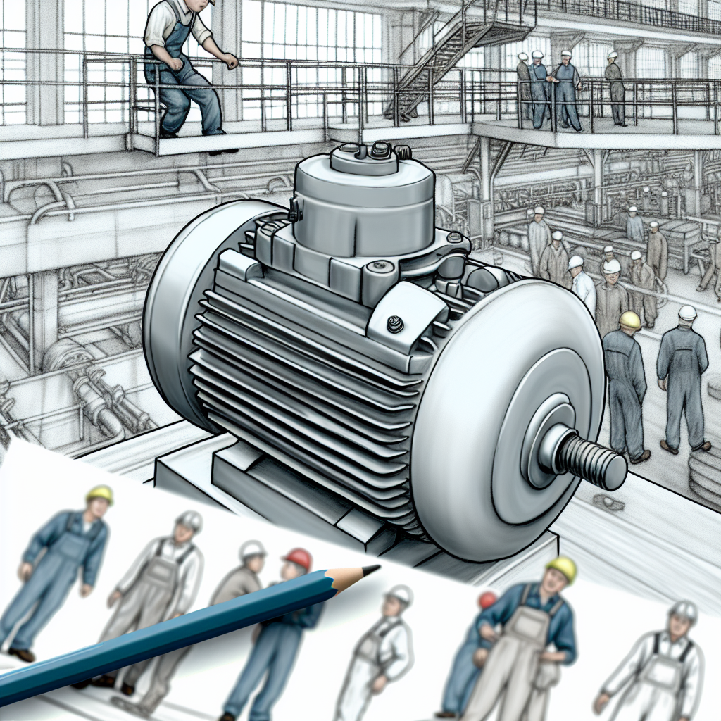 Motores eléctricos clave en la industria moderna