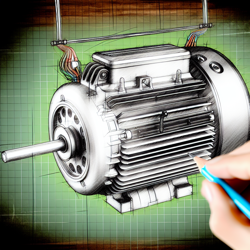 Elektromotoren motor van technologische vooruitgang