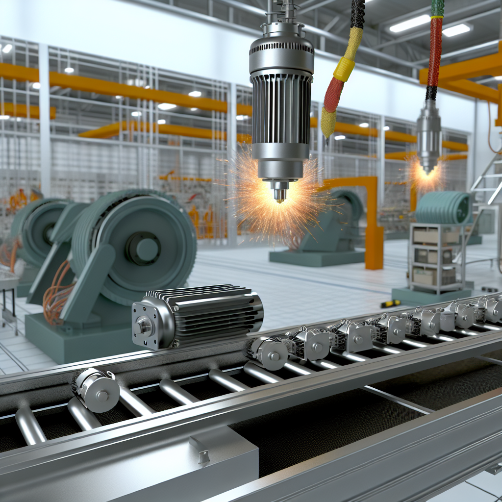 Elektromotoren Herzstück der modernen Industrie